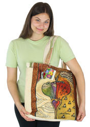 Laurel Burch Love Horses Shoulder Tote LB5681 Laurel Burch Love Horses Shoulder Tote LB5681