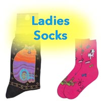 Pet Themed Ladies Socks and Footwear